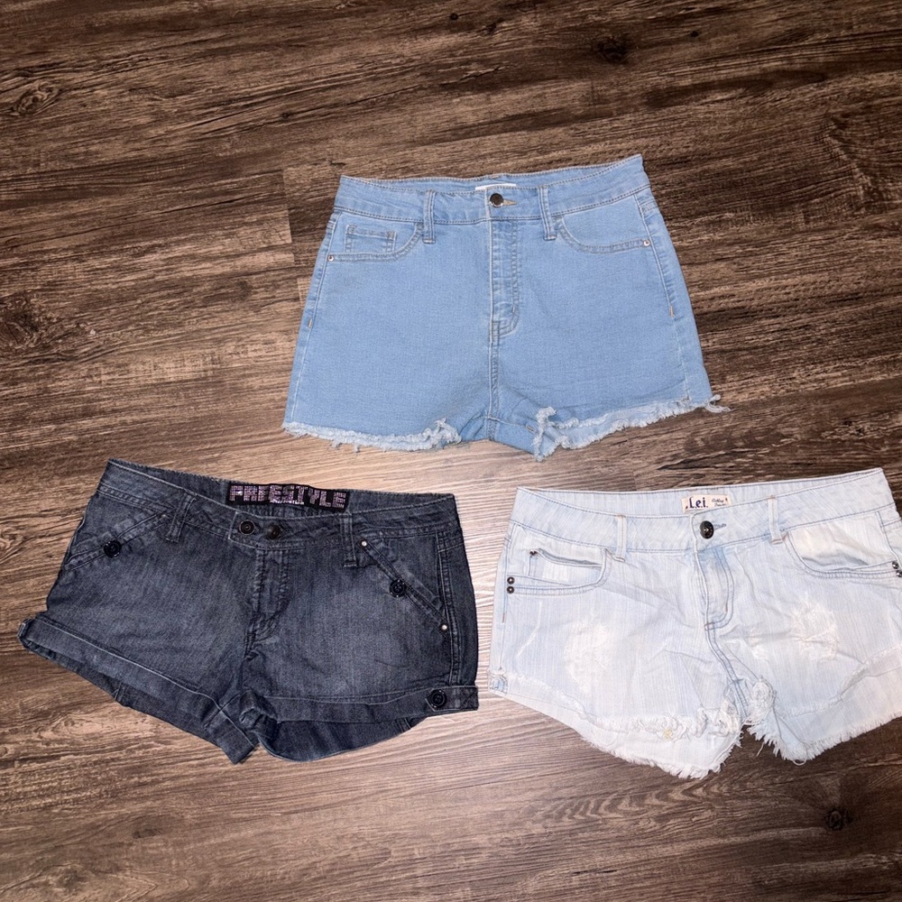 Juniors Denim Shorts BUNDLE